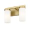 Z-Lite Danica 2 Light Vanity, 11.75in. W x 9in. H, Modern Gold 3044-2V-MGLD - alternate 6